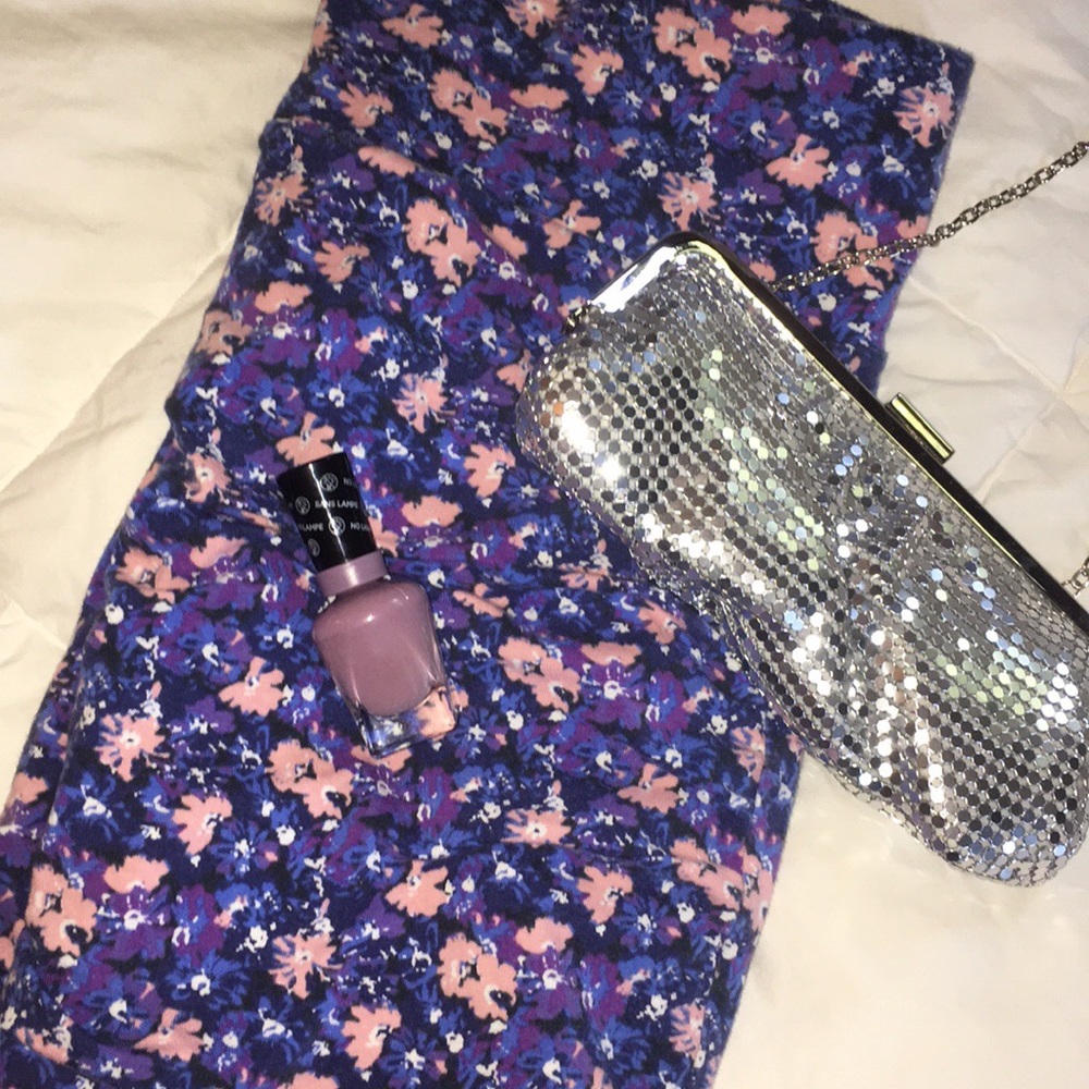 Free People Bodycon Floral Skirt